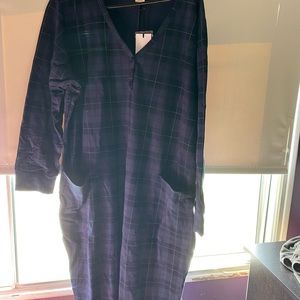 Plaid Smash and Tess romper. Christmas edition